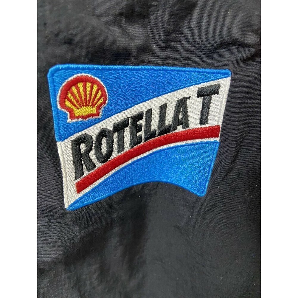 Shell Rotella T Patch Embroidered Men Large Bomber - image 3
